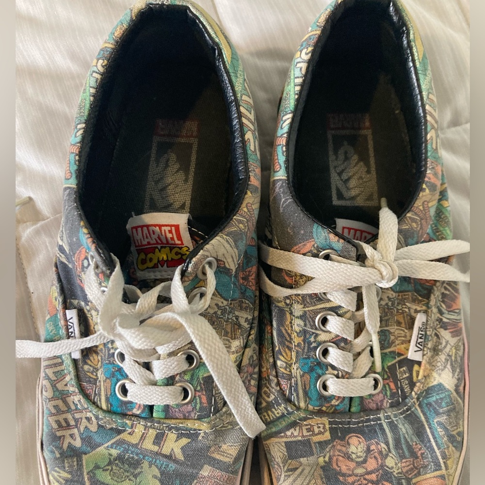 Vans x Marvel Collage sneakers. Men’s 7.5, Women’s 9